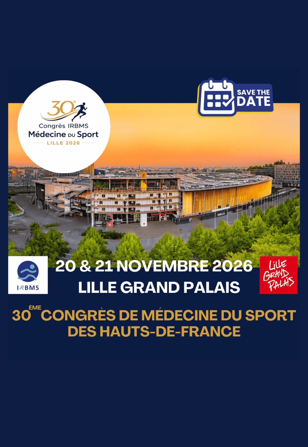 AFFICHE - CONGRES DE MEDECINE